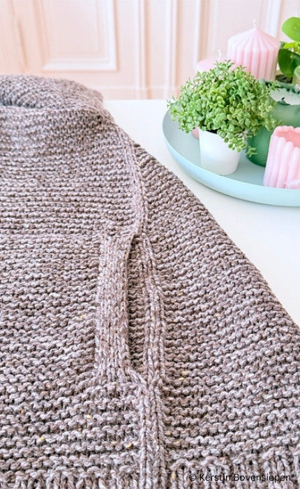Schlammding - LOCH LOMOND GOTS & BIO SHETLAND GOTS - Strickpaket