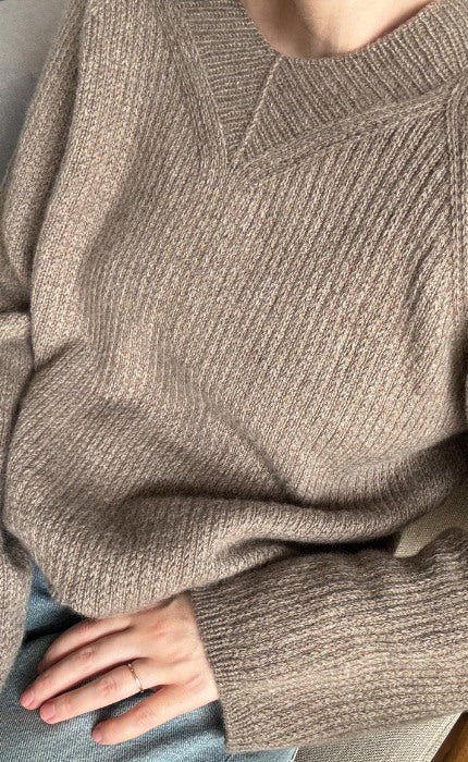 Chantal Sweater V-Neck - CASHMERE CLASSIC - Strickpaket