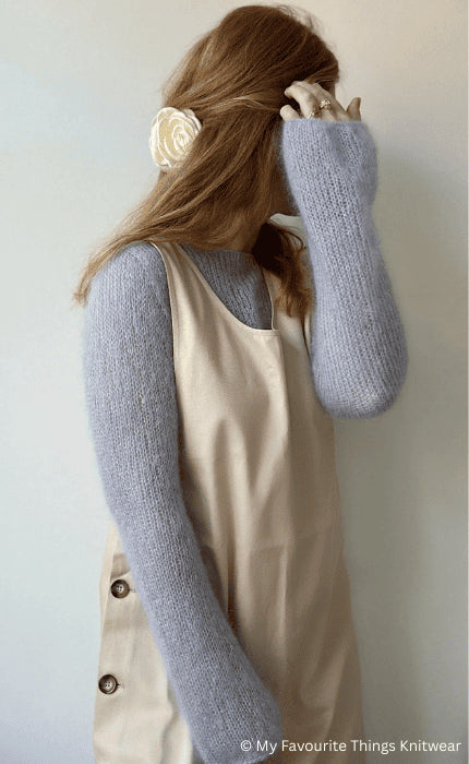 Blouse No. 1 light - SILKY KID RMS - Strickpaket