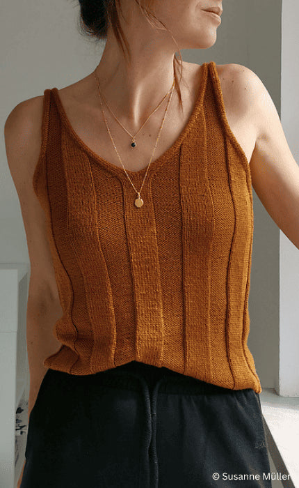 Cécile Top - MANDARIN PETITE - Strickpaket