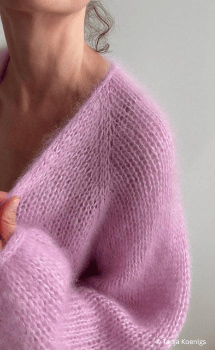 Isa Cardigan - SILKY KID RMS - Strickpaket