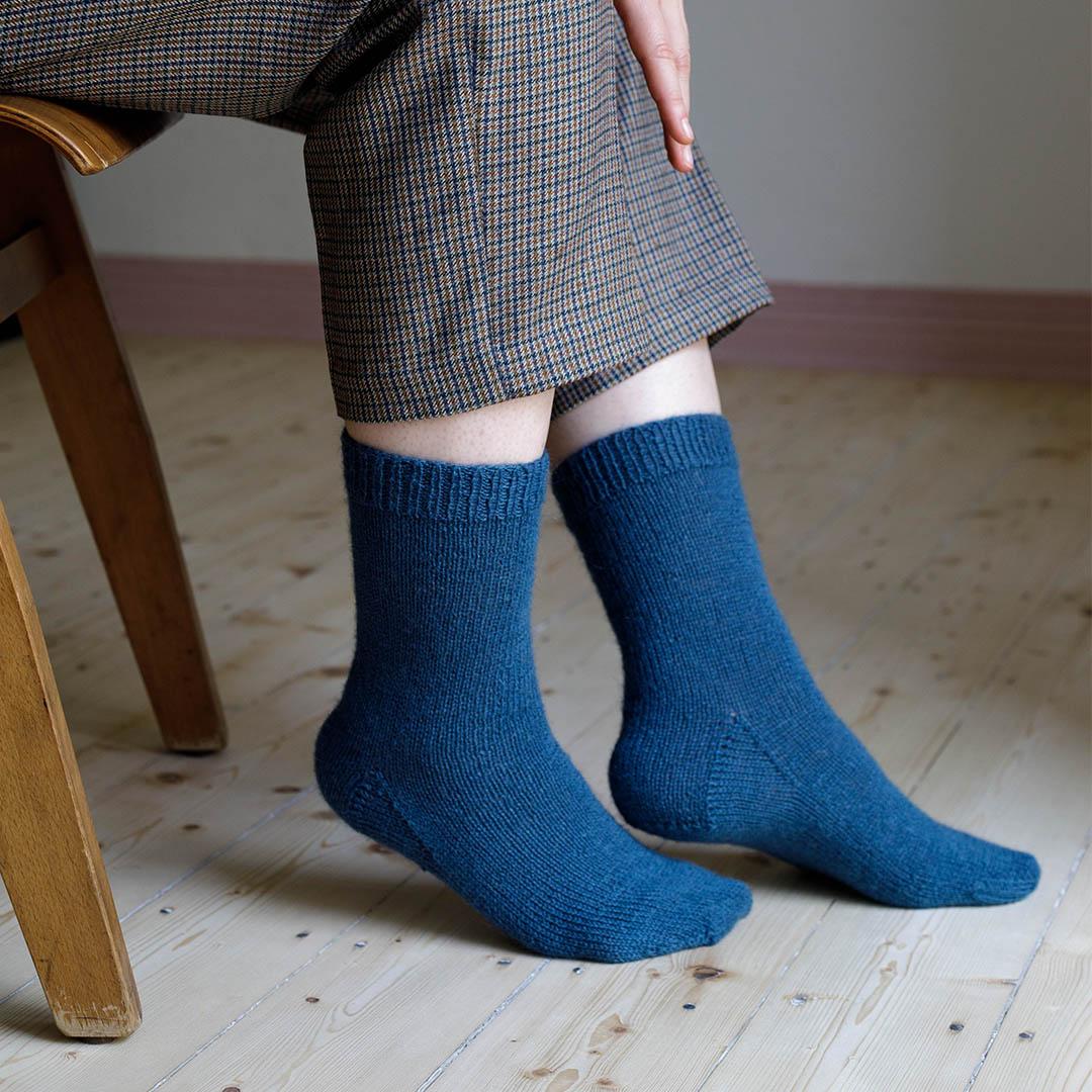 Bodmin Moor Socken - MOORLAND MOHAIR - Strickpaket