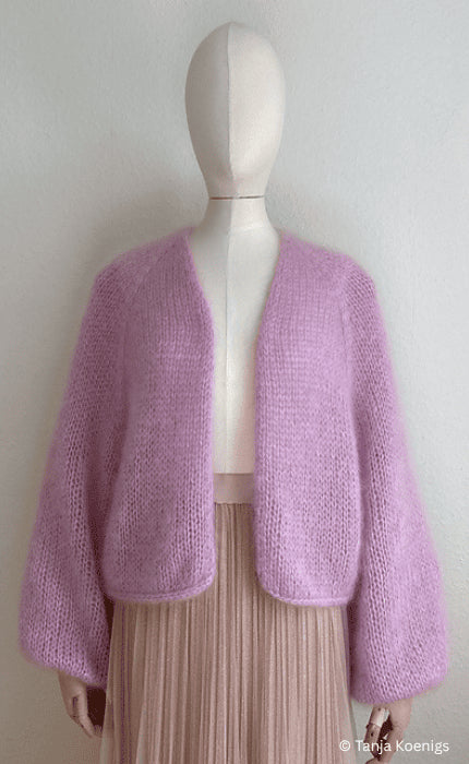 Isa Cardigan - SILKY KID RMS - Strickpaket