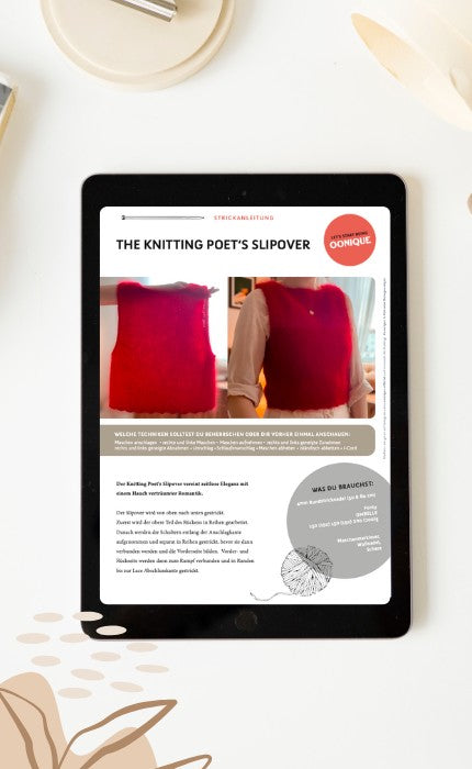 The Knitting Poet's Slipover - ANLEITUNG
