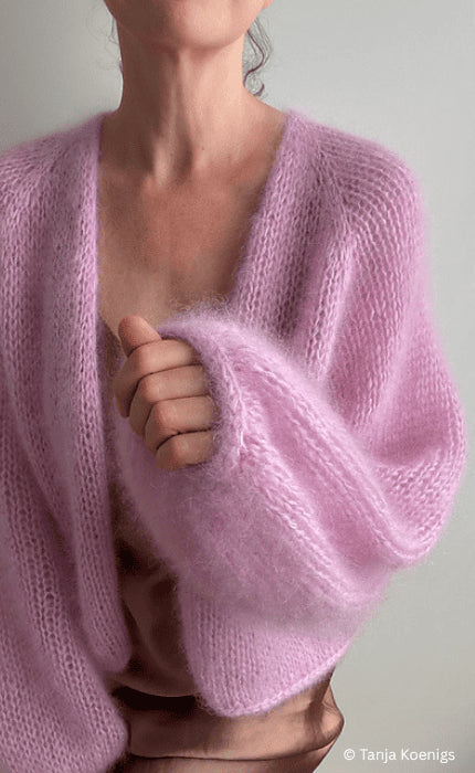 Isa Cardigan - SILKY KID RMS - Strickpaket