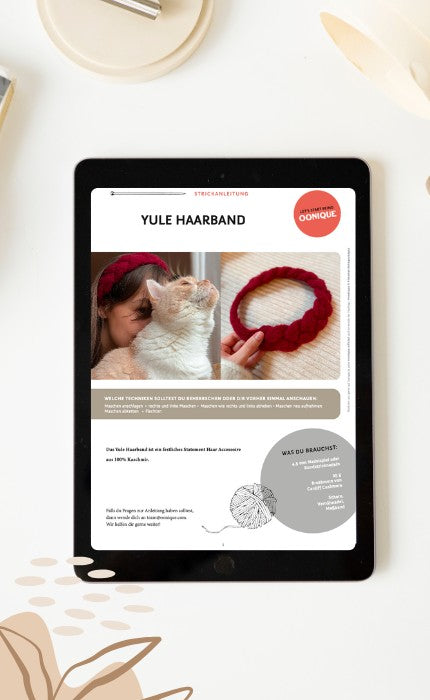Yule Haarband - ANLEITUNG