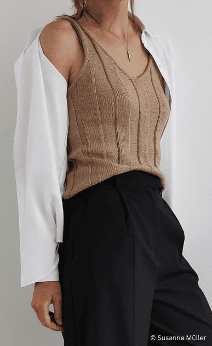 Cécile Top - MANDARIN PETITE - Strickpaket
