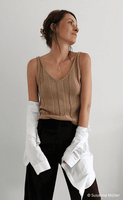 Cécile Top - MANDARIN PETITE - Strickpaket