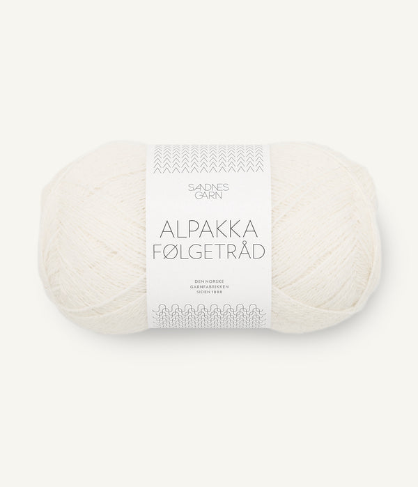 ALPAKKA FOLGETRAD SANDNES GARN