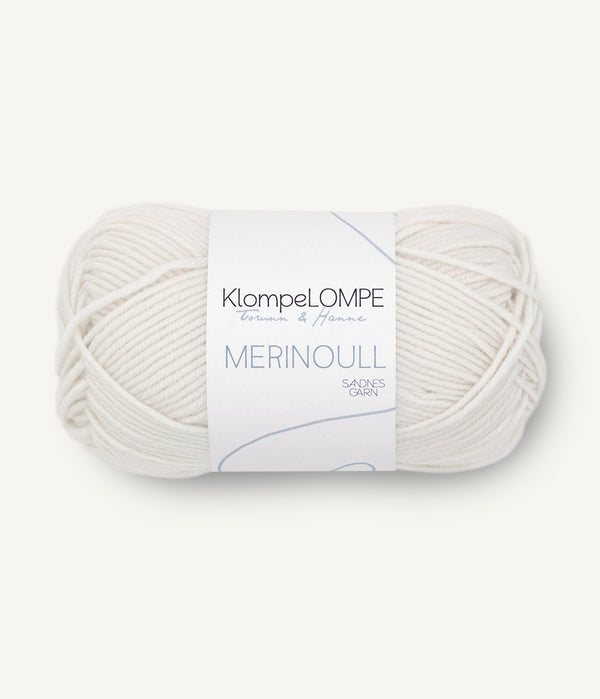 KLOMPELOMPE MERINOULL SANDNES GARN