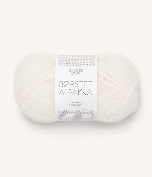 BORSTET ALPAKKA SANDNES GARN