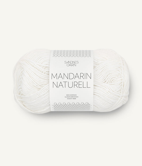 MANDARIN NATURELL SANDNES GARN