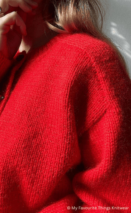 Cardigan No. 9 - THE MERRY MERINO 110 & SILKY KID RMS - Strickpaket