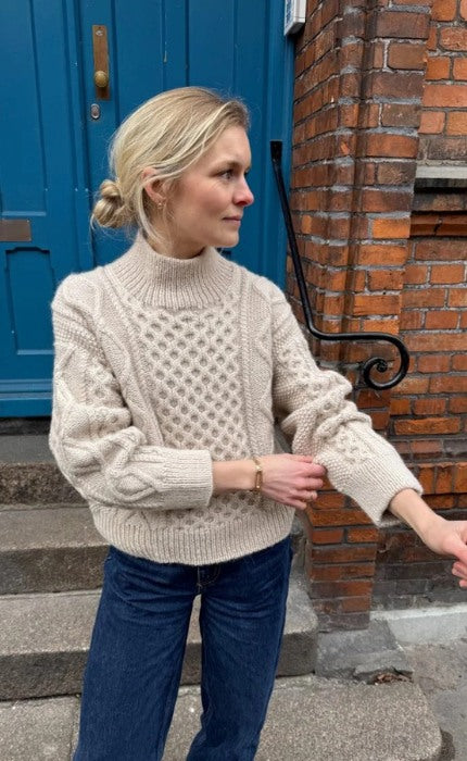 Dagmar Sweater - PEER GYNT & ALPAKKA FOLGETRAD - Strickpaket