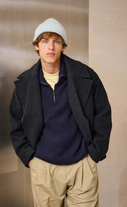 Charlie Beanie - ALPAKKA ULL & ALPAKKA FOLGETRAD - Strickpaket