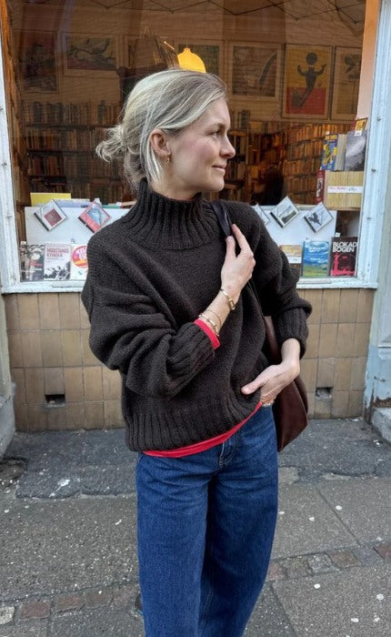 Hanna Sweater O-Neck - ATLAS - Strickpaket