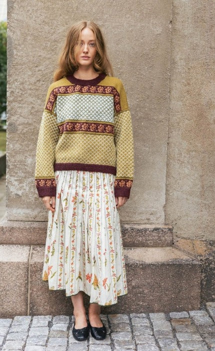 Blome Damegenser - TYNN PEER GYNT - Strickpaket