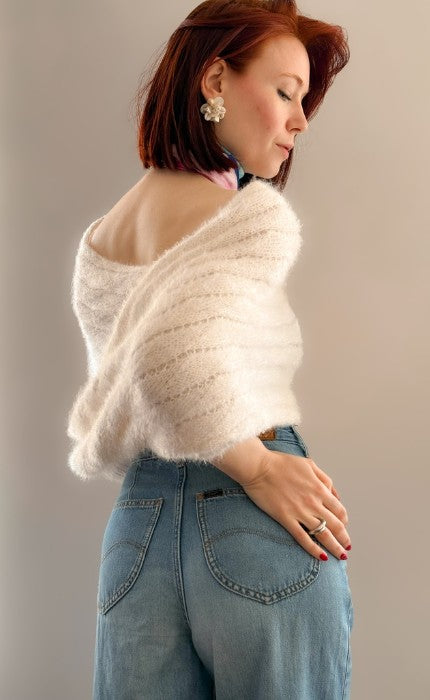 Fluffy Affair Bolero - PER FORTUNA & SILKHAIR - Strickpaket