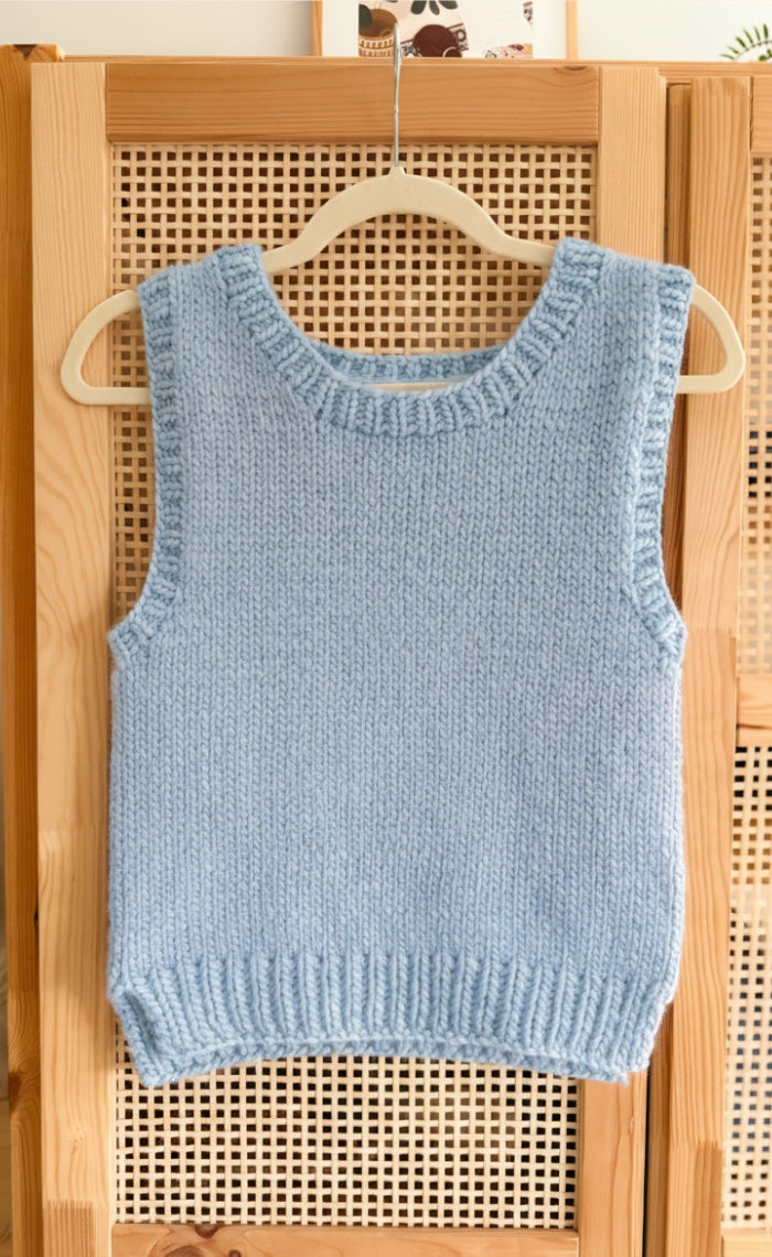 New Beginnings Sweater - Beginner Knitting Kit with Video Tutorial