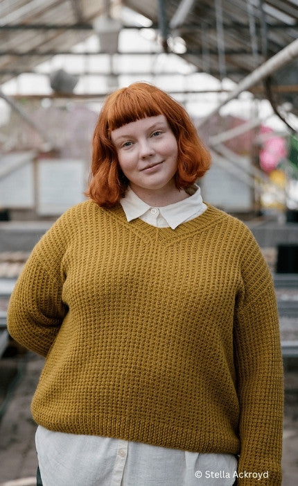 Visiting Sweater - ALPAKKA ULL - Strickpaket