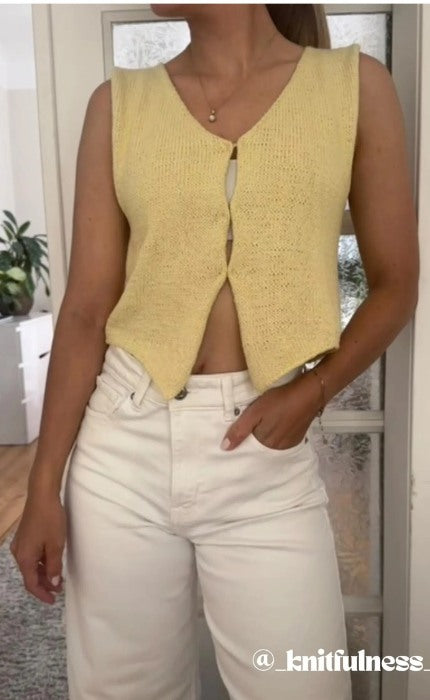 Elin Vest - LINE - Strickpaket
