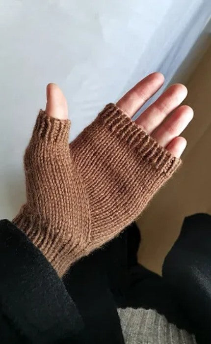 LAST MINUTE Handstulpen - PEER GYNT - Strickpaket