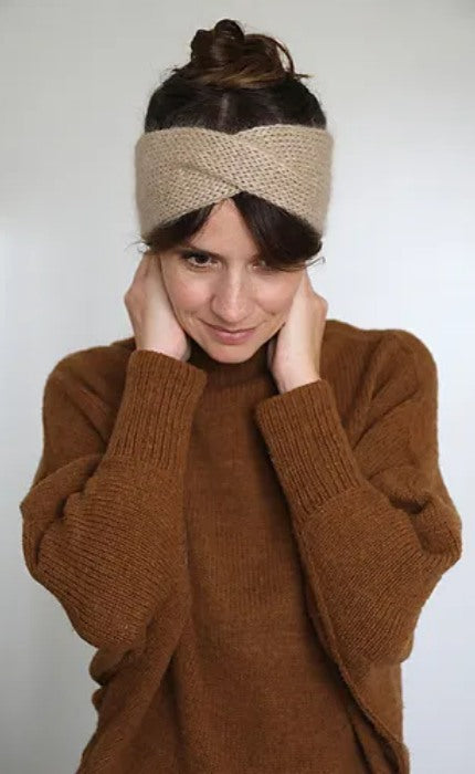 MIA Stirnband - ALPAKKA - Strickpaket