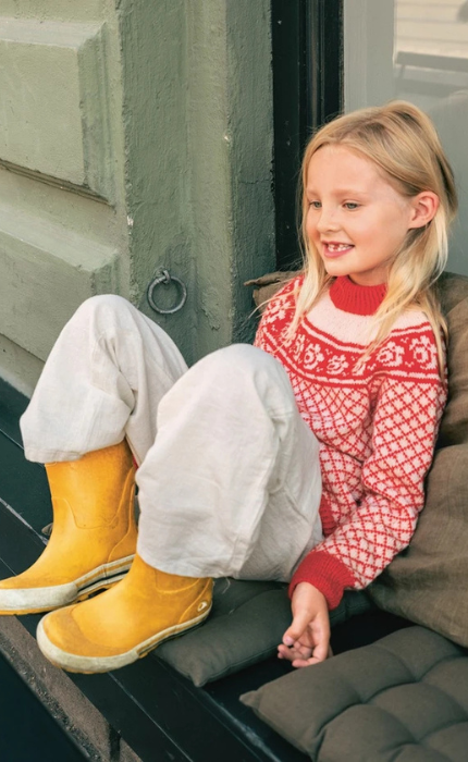 Blome Sweater Junior  - TYNN PEER GYNT - Strickpaket