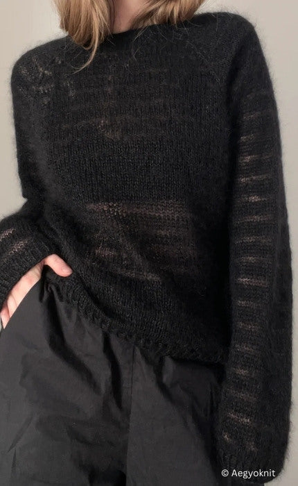 Sook Moon Sweater - ALPAKKA SILKE & TYNN SILK MOHAIR - Strickpaket
