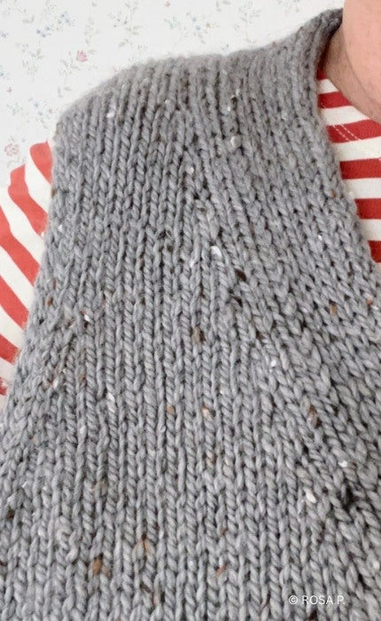 Erikka Vest - HAMELTON TWEED 2 GOTS - Strickpaket