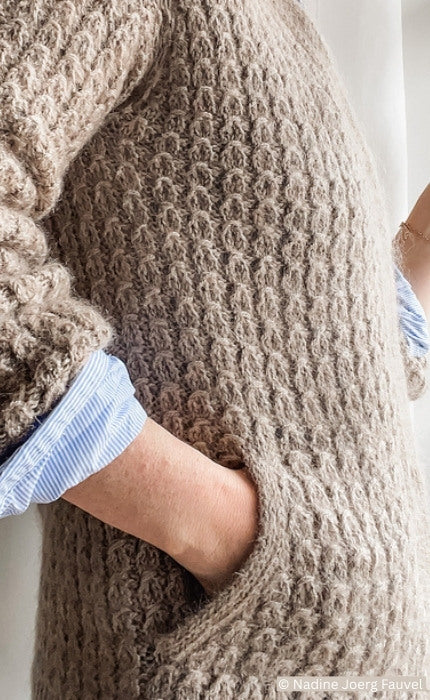 The Comfy Cardi - ALPAKKA SILKE & TYNN SILK MOHAIR - Strickpaket