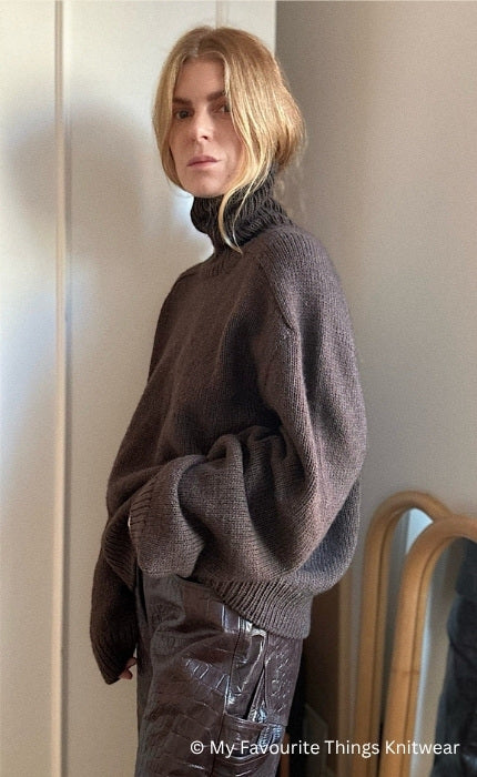 Sweater No. 19 - THE MERRY MERINO 110 - knitting kit