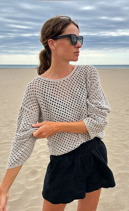 Tropez Sweater - MANDARIN PETIT - Häkelpaket