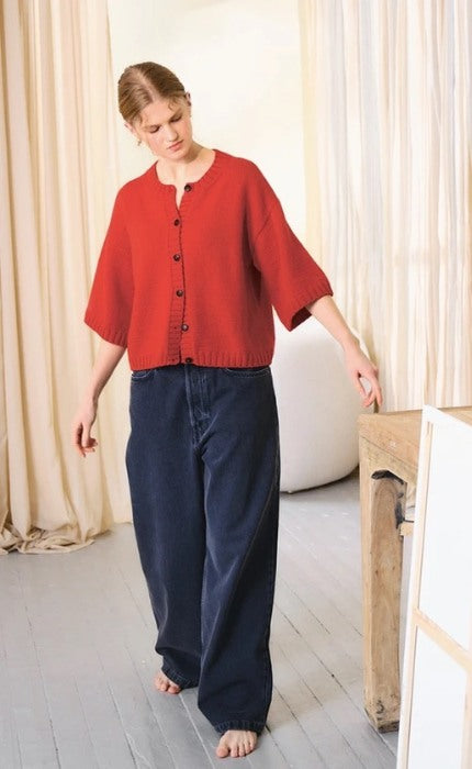 Lia Cardigan - DOUBLE SUNDAY - Strickpaket