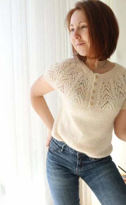 Pansy Blouse - ECOPUNO & SILKHAIR - Strickset (erstmal nicht online)