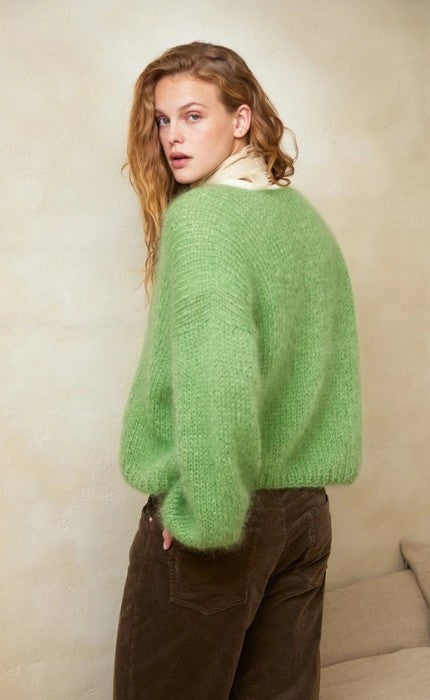 Facile Sweater Chunky Nr. 3  - BALLERINA CHUNKY MOHAIR - Strickpaket