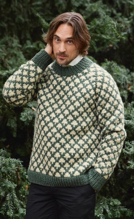 Christmas Tree Sweater Man - FRITIDSGARN - Strickpaket