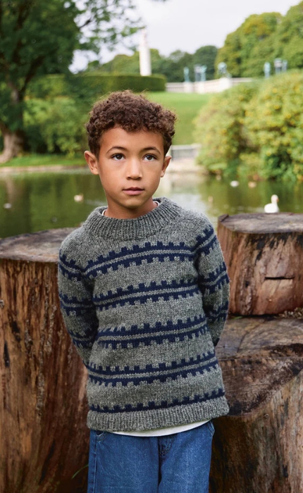 Ridge Sweater Junior - ATLAS - Strickpaket