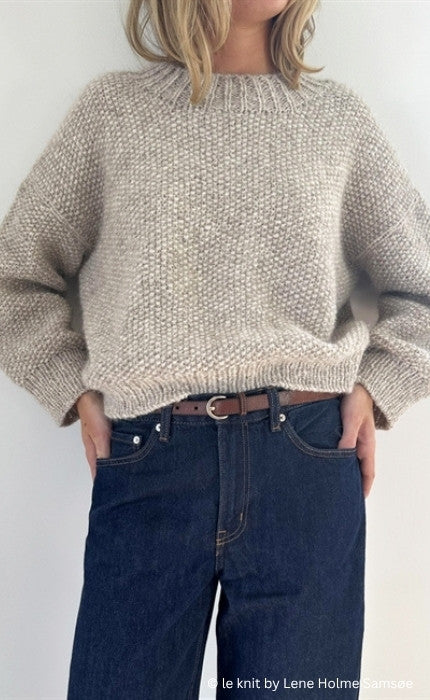 Perle Sweater - POPPY - Strickpaket