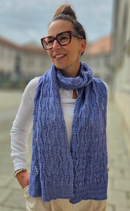 TRILLARE Schal - COOL WOOL - Strickpaket