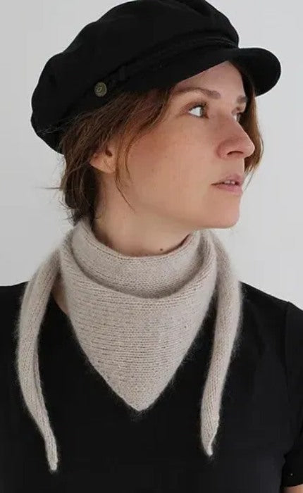 EASYPEASY Bandana - DOUBLE SUNDAY & TYNN SILK MOHAIR - Strickpaket