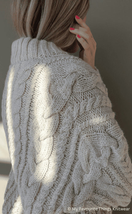 Sweater No. 20 - THE MERRY MERINO 110 & SILKY KID RMS - Strickpaket