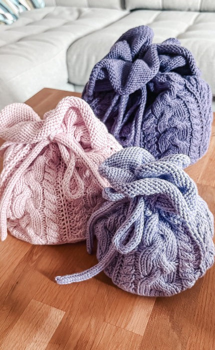 Ricardas Project Bag - KARMA COTTON RECYCLED - Strickpaket