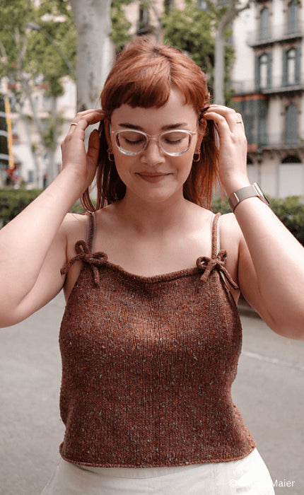 Dianthus Top - TUSSAH TWEED - Strickpaket