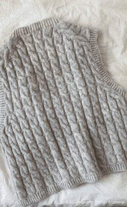 Vest No. 8 - THE MERRY MERINO 220 - Strickpaket