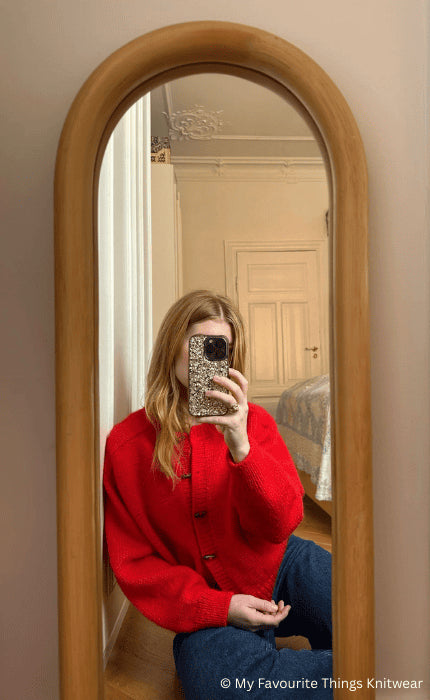 Cardigan No. 9 - THE MERRY MERINO 110 & SILKY KID RMS - Strickpaket