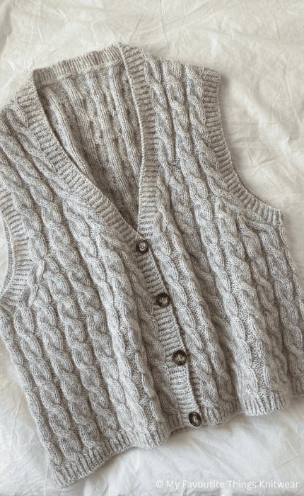 Vest No. 8 - THE MERRY MERINO 220 - Strickpaket