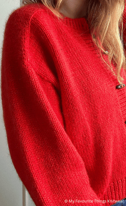 Cardigan No. 9 - THE MERRY MERINO 110 & SILKY KID RMS - Strickpaket