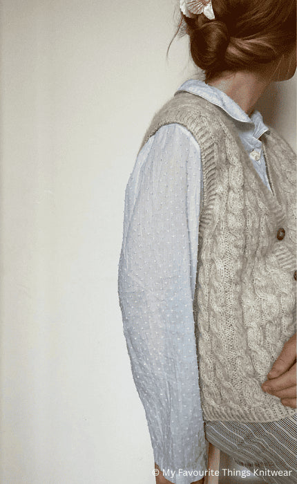 Vest No. 8 - THE MERRY MERINO 220 - Strickpaket