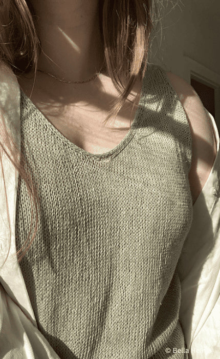 Marjorie Camisole - TUSSAH TWEED - Strickpaket